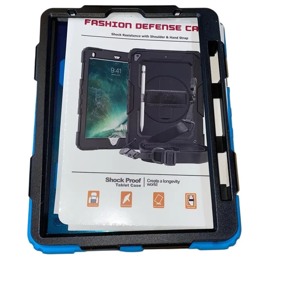 iPad Pro 11 Shockproof Case w Strap Kickstand Shoulder Handle NWT